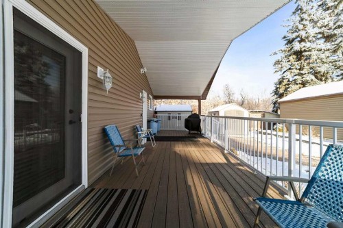 4802 51 Avenue, Strome, AB - Outdoor With Deck Patio Veranda With Exterior