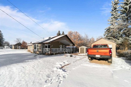 4802 51 Avenue, Strome, AB - Outdoor With Deck Patio Veranda