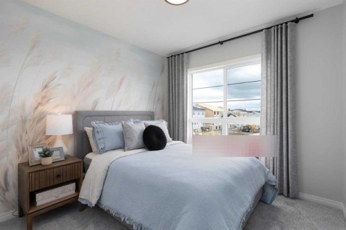 541 Bridgeport Street, Chestermere, AB - Indoor Photo Showing Bedroom
