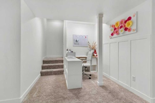 20 Oakfield Close, Red Deer, AB - Indoor Photo Showing Office