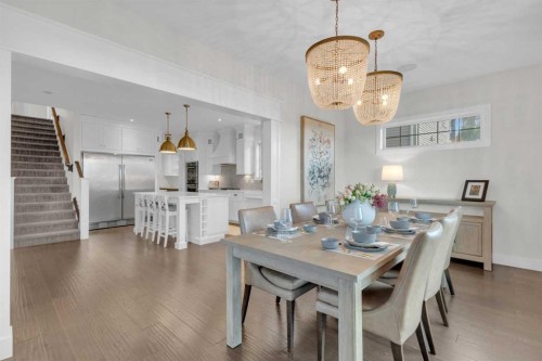60 Thompson Crescent, Red Deer, AB - Indoor Photo Showing Dining Room