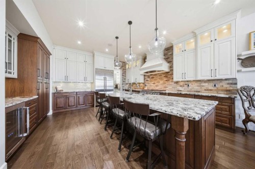 24 Sagewood Close, Red Deer, AB - Indoor Photo Showing Kitchen With Upgraded Kitchen