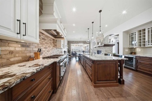 24 Sagewood Close, Red Deer, AB - Indoor Photo Showing Kitchen With Upgraded Kitchen