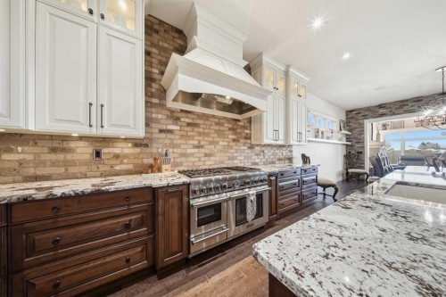 24 Sagewood Close, Red Deer, AB - Indoor Photo Showing Kitchen With Upgraded Kitchen