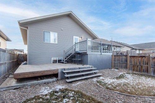 123 Bowman Circle, Sylvan Lake, AB - Outdoor With Deck Patio Veranda With Exterior