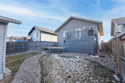 123 Bowman Circle, Sylvan Lake, AB - Outdoor With Deck Patio Veranda With Exterior