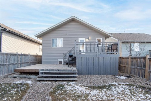 123 Bowman Circle, Sylvan Lake, AB - Outdoor With Deck Patio Veranda With Exterior