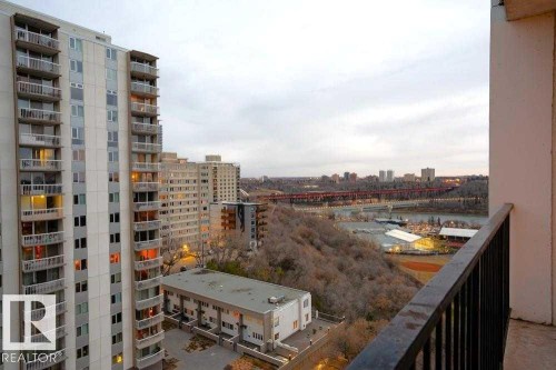 1012-11307 99 Avenue Nw, Edmonton, AB - Outdoor With Balcony