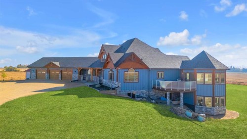 28012 Township Road 394, Rural Lacombe County, AB - Outdoor With Deck Patio Veranda