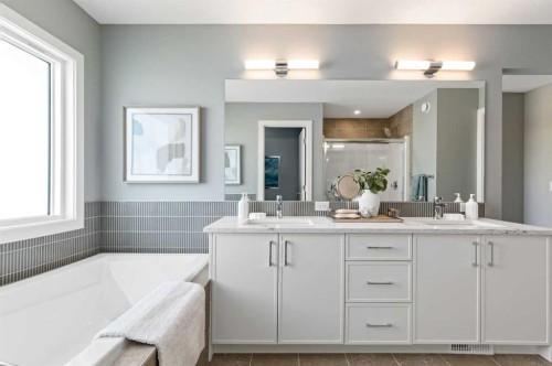 207 Huxland Path, Calgary, AB - Indoor Photo Showing Bathroom