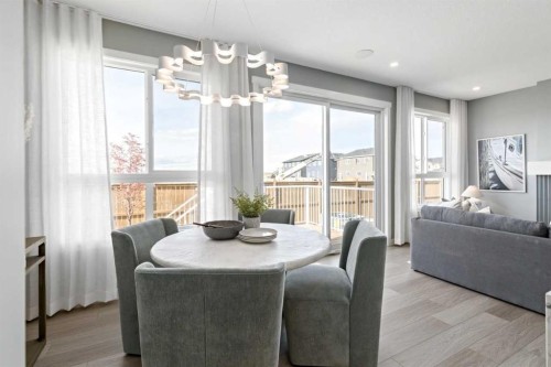 207 Huxland Path, Calgary, AB - Indoor Photo Showing Dining Room