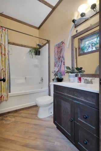 4824 50 Street, Clive, AB - Indoor Photo Showing Bathroom