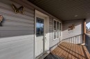 6110 38 Avenue, Stettler, AB  - Outdoor With Deck Patio Veranda With Exterior 