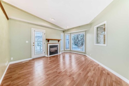 135 Kemp Avenue, Red Deer, AB - Indoor With Fireplace