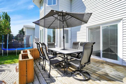 22 Denovan Crescent, Red Deer, AB - Outdoor With Deck Patio Veranda With Exterior