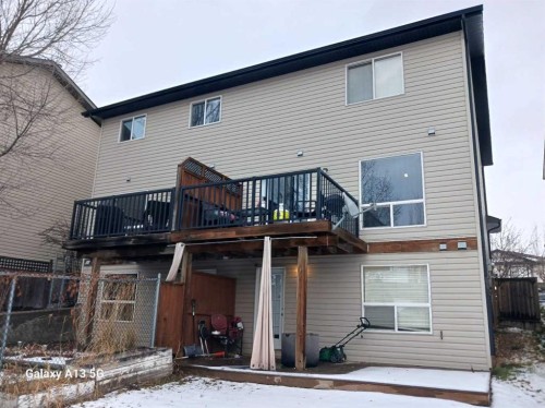 72 Arthur Close, Red Deer, AB - Outdoor With Deck Patio Veranda With Exterior