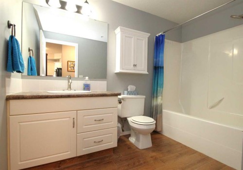 203-4512 52 Avenue, Red Deer, AB - Indoor Photo Showing Bathroom