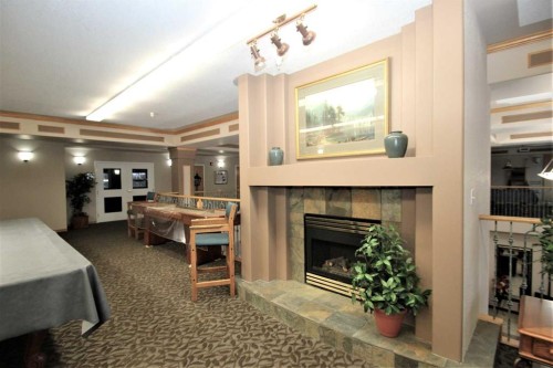 203-4512 52 Avenue, Red Deer, AB - Indoor With Fireplace