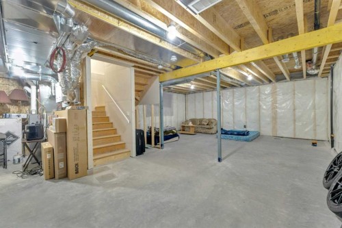 119 Crestview Boulevard, Sylvan Lake, AB - Indoor Photo Showing Basement