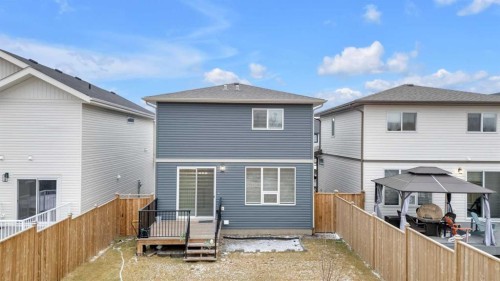 119 Crestview Boulevard, Sylvan Lake, AB - Outdoor With Deck Patio Veranda With Exterior