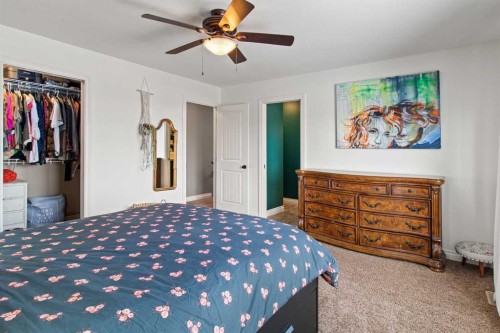 110 Truant Crescent, Red Deer, AB - Indoor Photo Showing Bedroom