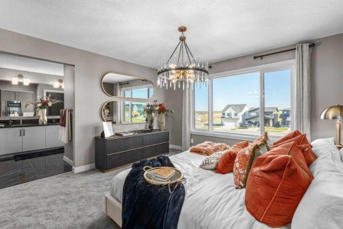 72 Creekstone Grove Sw, Calgary, AB - Indoor Photo Showing Bedroom