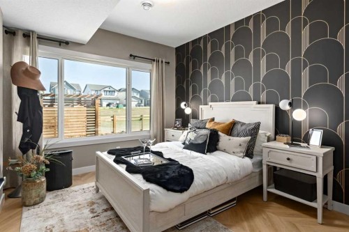 72 Creekstone Grove Sw, Calgary, AB - Indoor Photo Showing Bedroom