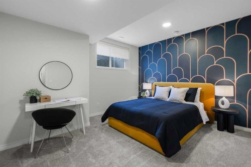 135 Huxland Road Ne, Calgary, AB - Indoor Photo Showing Bedroom
