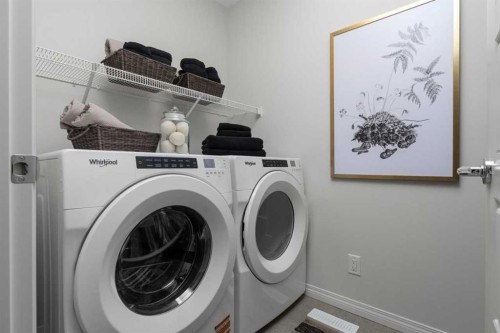 135 Huxland Road Ne, Calgary, AB - Indoor Photo Showing Laundry Room