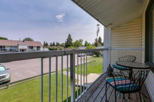 13-7 Stanton Street, Red Deer, AB - Outdoor With Balcony With Exterior