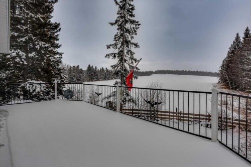 33542 Range Road 50, Rural Mountain View County, AB - Outdoor With Body Of Water With Balcony With View