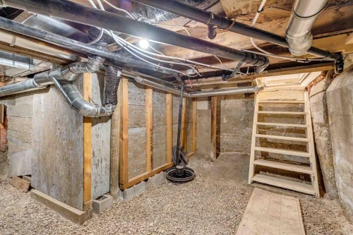 205 Trochu Avenue, Trochu, AB - Indoor Photo Showing Basement