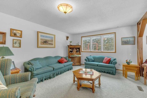 425016 Range Road 250, Rural Ponoka County, AB - Indoor Photo Showing Living Room