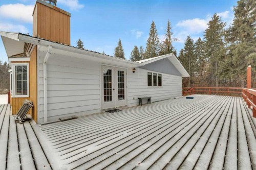 425016 Range Road 250, Rural Ponoka County, AB - Outdoor With Deck Patio Veranda With Exterior