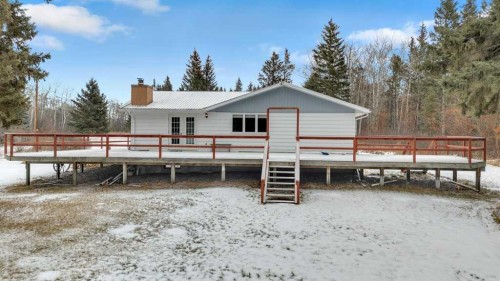425016 Range Road 250, Rural Ponoka County, AB - Outdoor With Deck Patio Veranda
