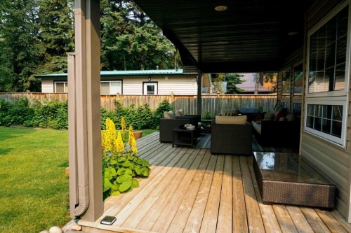 5003 36 Street, Sylvan Lake, AB - Outdoor With Deck Patio Veranda With Exterior