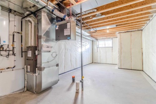 4930 Beardsley Avenue, Lacombe, AB - Indoor Photo Showing Basement