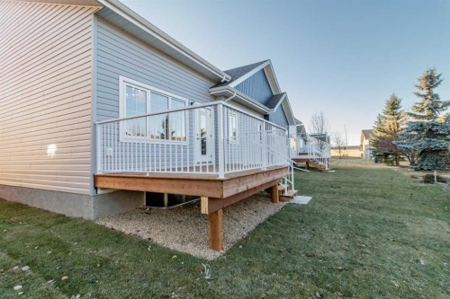 4930 Beardsley Avenue, Lacombe, AB - Outdoor With Deck Patio Veranda