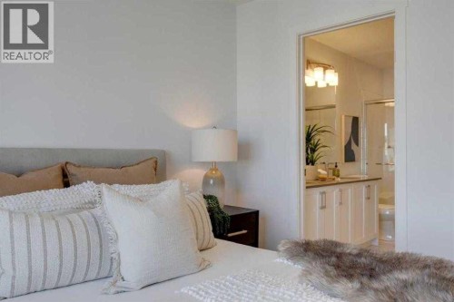 438-65 Belvedere Pointe Se, Calgary, AB - Indoor Photo Showing Bedroom
