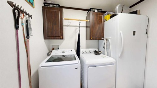 105 5 Avenue, Gadsby, AB - Indoor Photo Showing Laundry Room