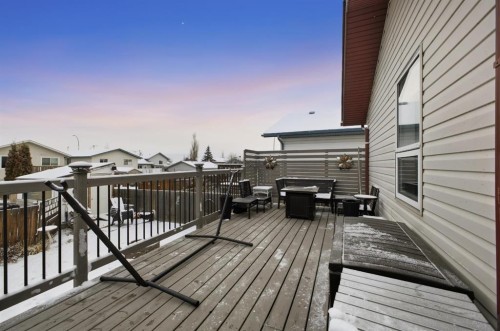 10 Halsall Street, Sylvan Lake, AB - Outdoor With Deck Patio Veranda With Exterior