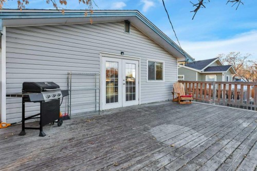 5702 West Park Crescent, Red Deer, AB - Outdoor With Deck Patio Veranda With Exterior