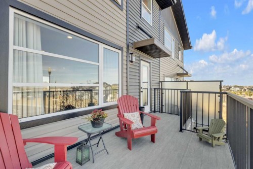 4146 Ryders Ridge Boulevard, Sylvan Lake, AB - Outdoor With Deck Patio Veranda With Exterior