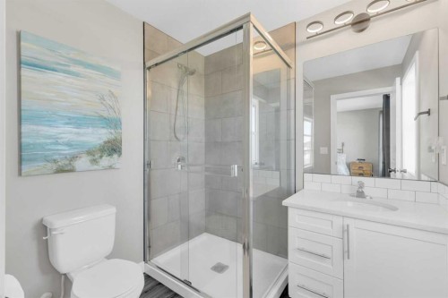 4146 Ryders Ridge Boulevard, Sylvan Lake, AB - Indoor Photo Showing Bathroom