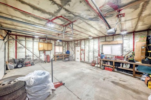 2035 20Th Avenue, Bowden, AB - Indoor Photo Showing Basement