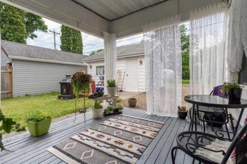 4714 48 Street, Camrose, AB - Outdoor With Deck Patio Veranda With Exterior