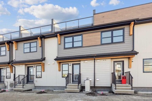 107-135 Mahogany Parade Se, Calgary, AB - Outdoor With Facade