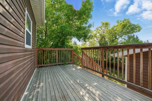 3717 45 Street, Red Deer, AB - Outdoor With Deck Patio Veranda With Exterior