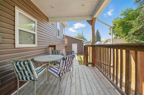 3717 45 Street, Red Deer, AB - Outdoor With Deck Patio Veranda With Exterior