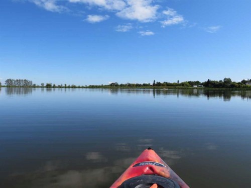 6600 58 Avenue, Innisfail, AB - Outdoor With Body Of Water With View